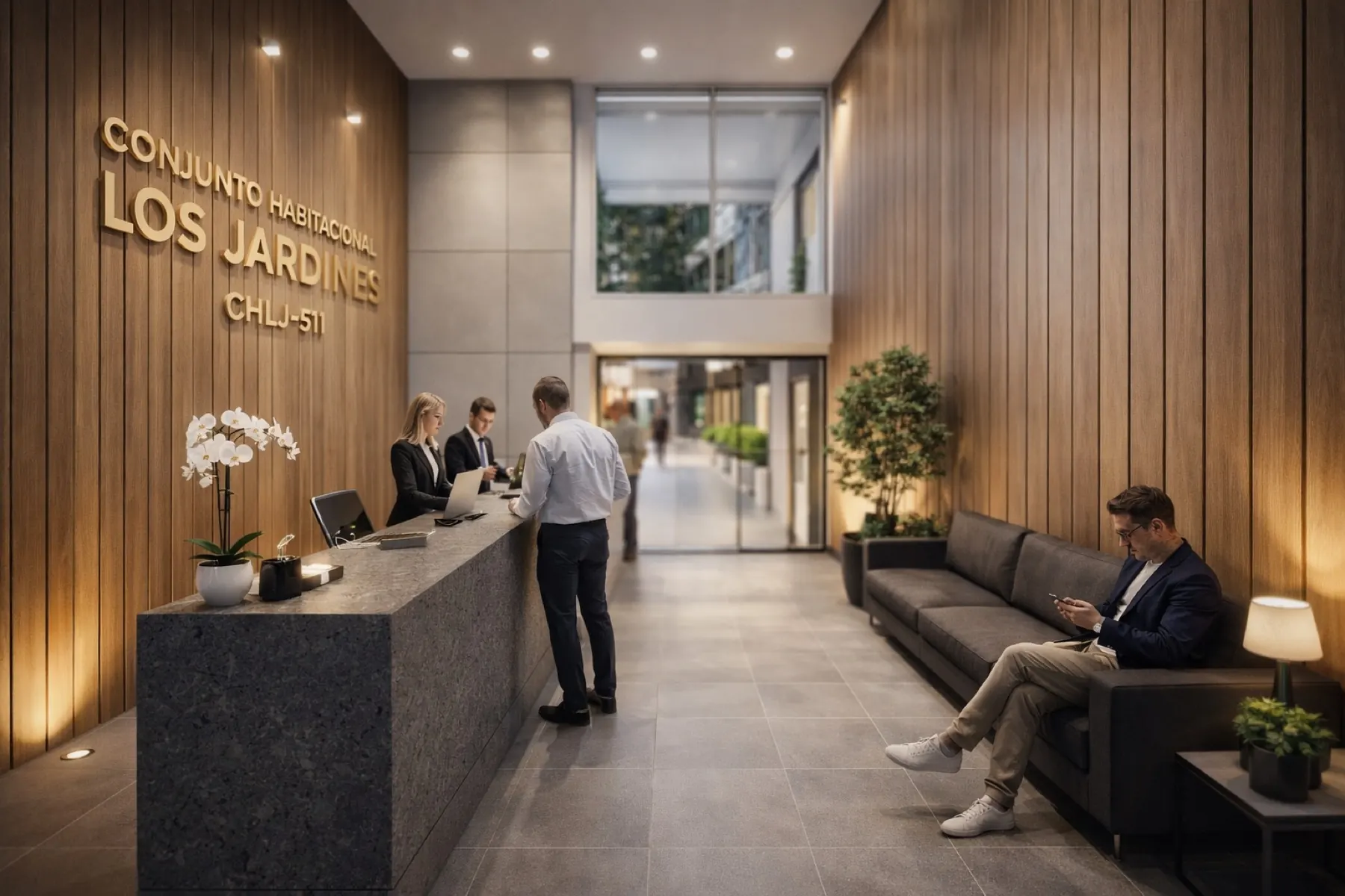 Lobby de acceso